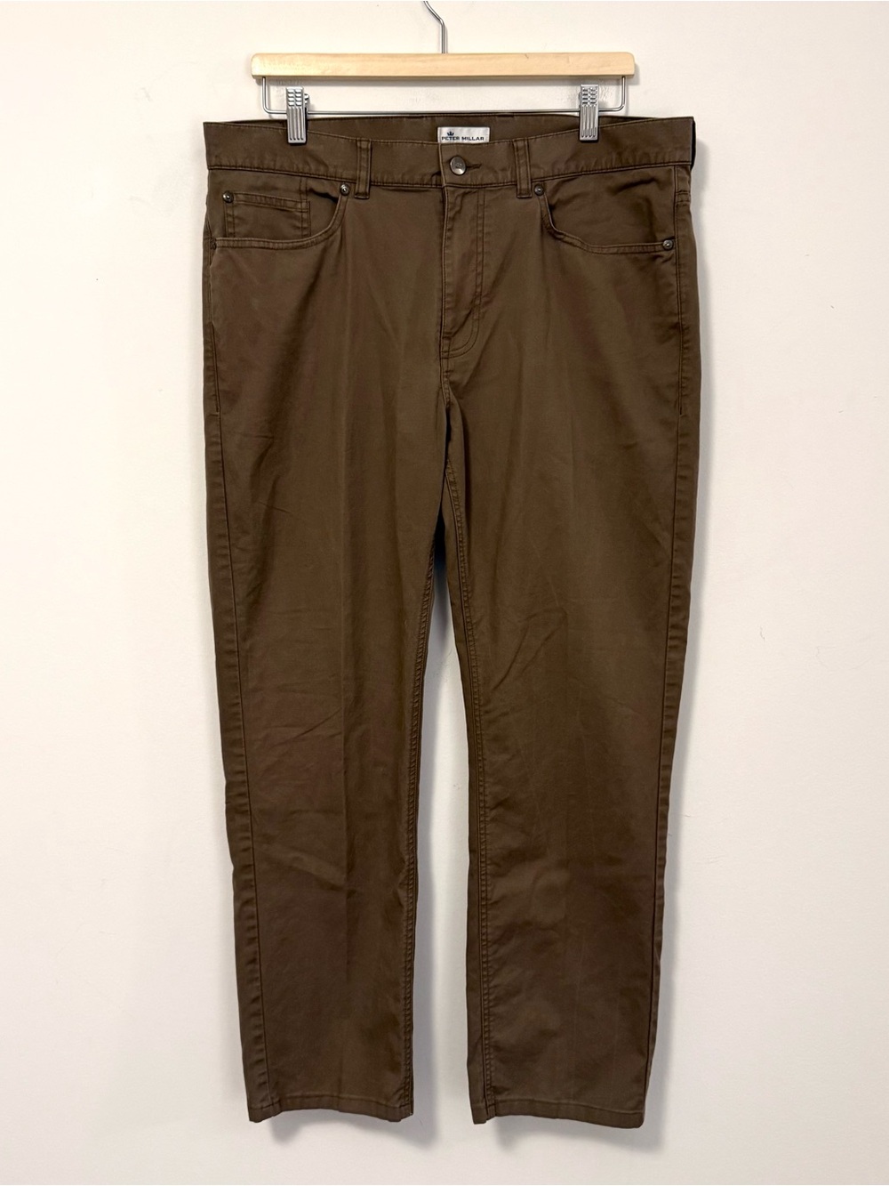 Peter Millar Men’s Soft Touch Twill Five-Pocket Pants $145 MSRP – 36 x 29